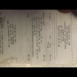 Proof of tracking